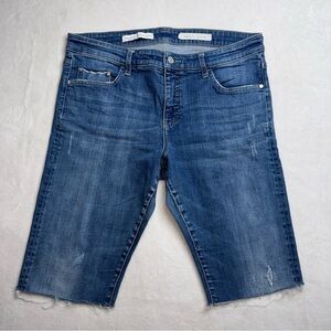 Pilcro and the Letterpress Denim Shorts Blue Wash Casual Style Women’s Size 32